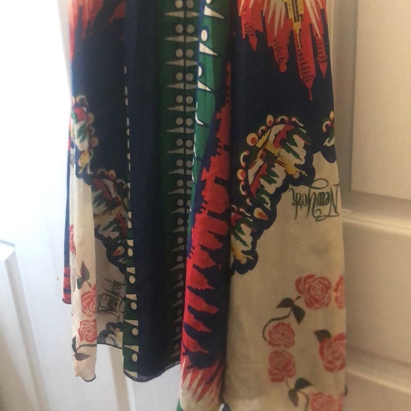 Anna Sui Spring 2017 New York Print Dress - Picture 4 of 10